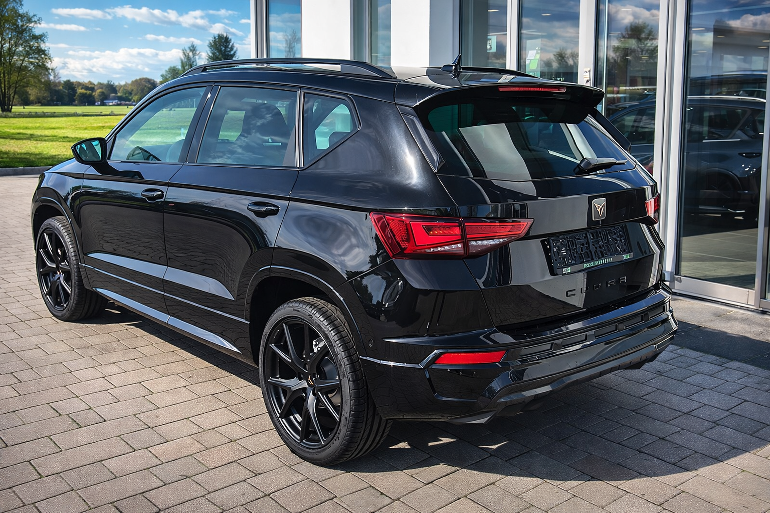 Cupra hinten schwarz